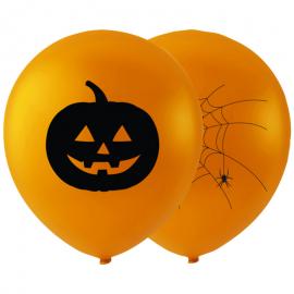Suuret Halloween-ilmapallot Hämähäkinverkolla