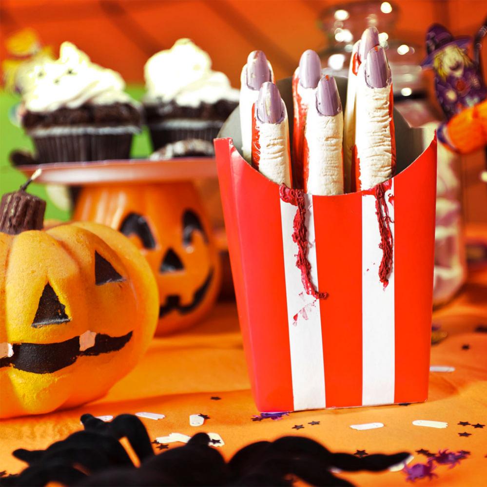 Halloween Finger Fries - Partyhalli.fi Halloween Finger Fries - Partyhalli.fi