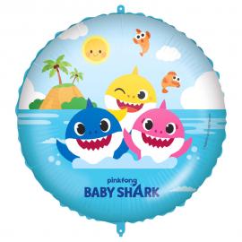 Baby Shark Synttärit Folioilmapallo