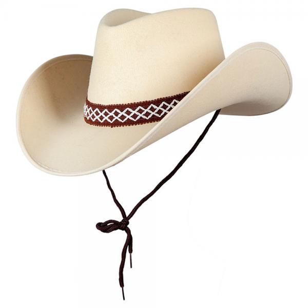Cowboyhattu Beige Western