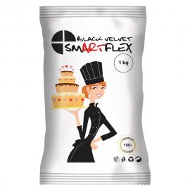 Smart Flex Sokerimassa Musta 1 Kg