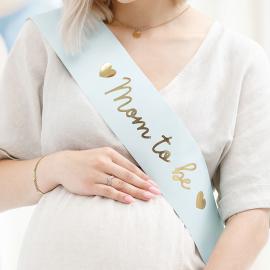 Mom to be Sash Sininen