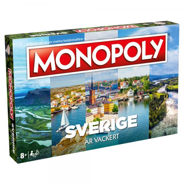 Monopoly Sverige r Vackert Peli