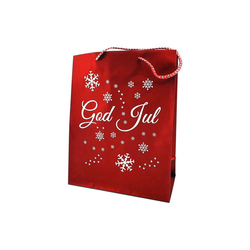 God Jul Kimalteleva Joululahjapussi Pieni Partyhalli fi God Jul Kimalteleva Joululahjapussi Pieni Partyhalli fi