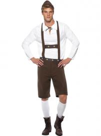 Oktoberfest Lederhosen Asu Ruskea