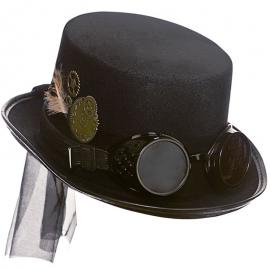 Steampunk-hattu Laseilla