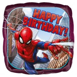 Spiderman Folioilmapallo Happy Birthday