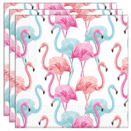 Tropical Flamingo Servetit