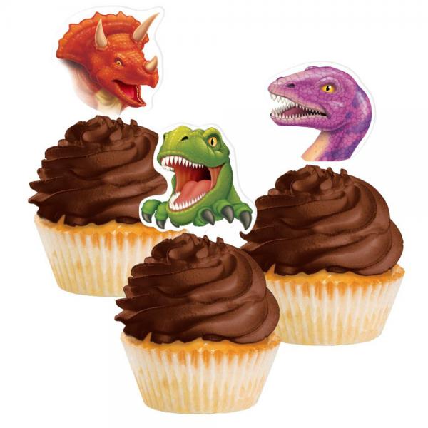 Cupcake Koristeet Dino Blast
