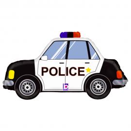 Poliisiauto Folioilmapallo