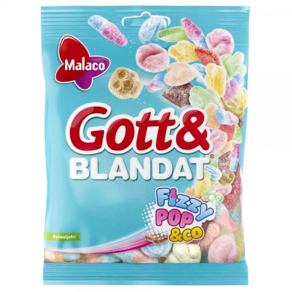 Malaco Gott & Blandat Fizzypop