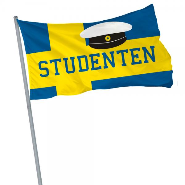 Ruotsin Lippu Ylioppilaslakilla Studenten