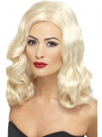 20-luvun Blondi Peruukki