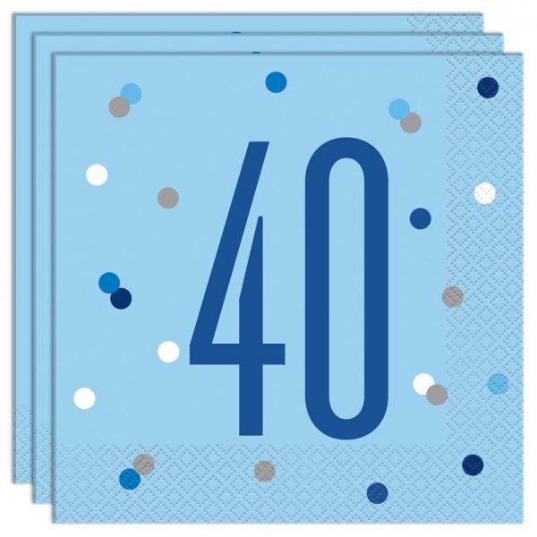 40 Vuotta Lautasliinat Sininen