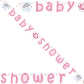Baby Shower Garland Girl Umbrellaphant