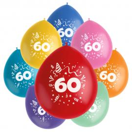 Syntymäpäiväilmapallot 60 vuotta