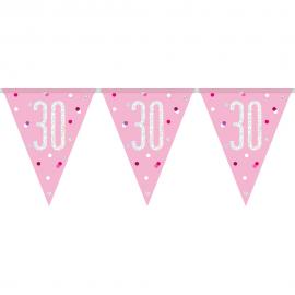 Lippuviirinauha 30 Vuotta Vaaleanpunan & Hopea