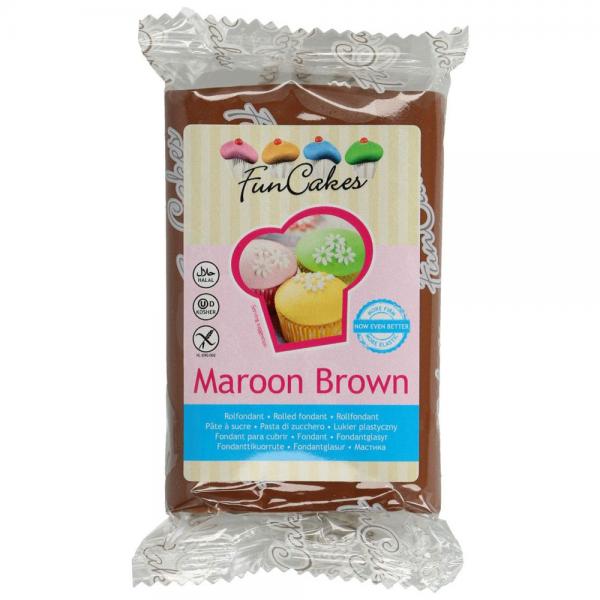 Ruskea Sokerimassa Maroon Brown