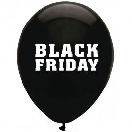 Mustat Ilmapallot Black Friday 50-pakkaus