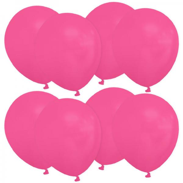 Pinkki Mini Ilmapallot Hot Pink 100-pakkaus