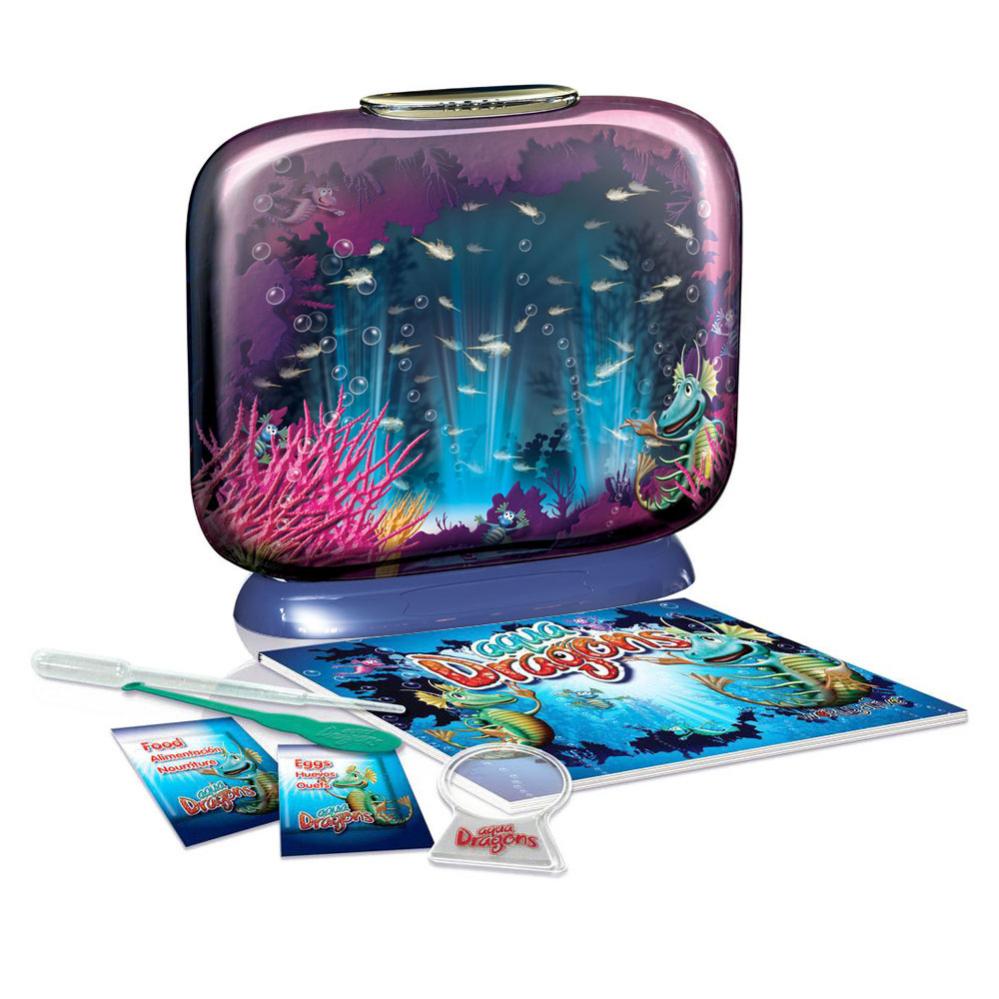 Aqua Dragons Kit Starter/Refill - Alleva Creature Acquatiche Vive In Acquario, Uova, Cibo E Accessori Per Bambini - 3