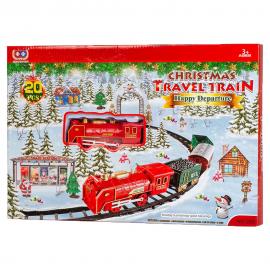 Christmas Travel Train Junasetti