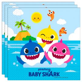 Baby Shark Synttärit Lautasliinat