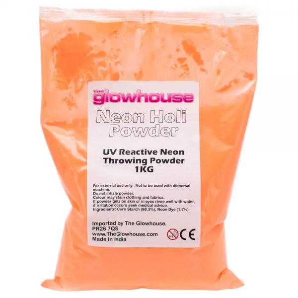UV Neon Jauhe Oranssi 1 kg