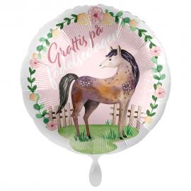 Grattis På Födelsedagen Ilmapallo Charming Horse