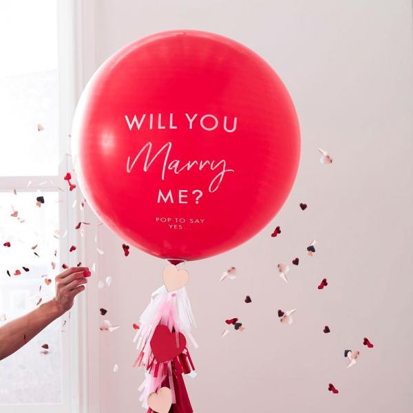 Will You Marry Me Lateksi-ilmapallo