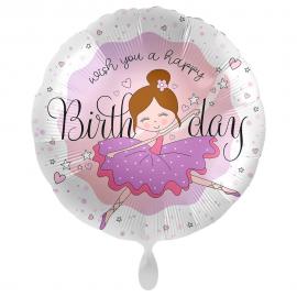 Happy Birthday Ilmapallo Ballerina Birthday