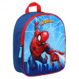 Spiderman Web Head 3D Reppu Lasten