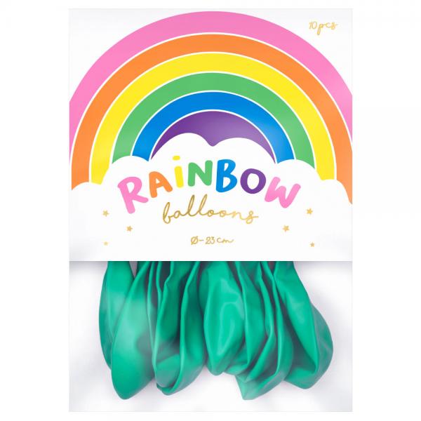 Rainbow Pienet Lateksi-ilmapallot Pastelli Minttu