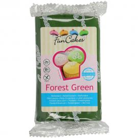 Sokerimassa Forest Green 250 g