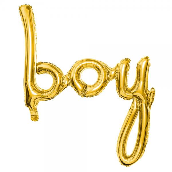 Boy Kultainen Folioilmapallo