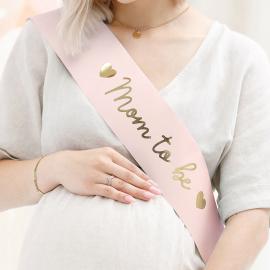 Mom to be Sash Pinkki