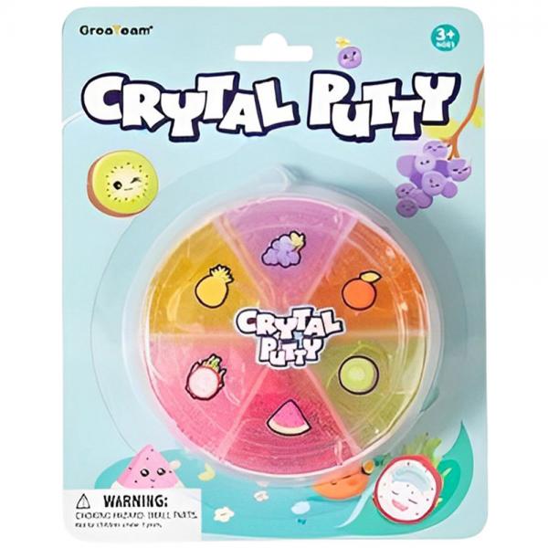 Crystal Putty Slime Hedelm Mix