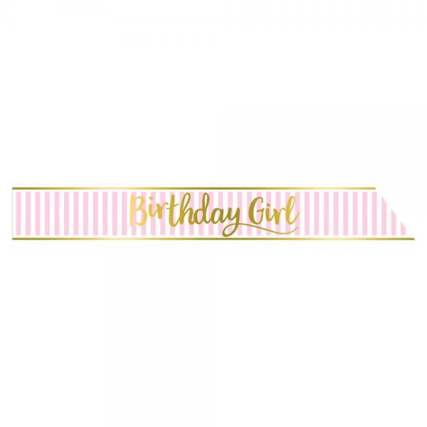 Birthday Girl Olkanauha Pink Chic