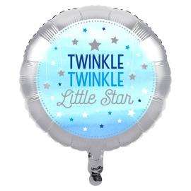 Twinkle Twinkle Little Star Folioilmapallo Vaaleansininen