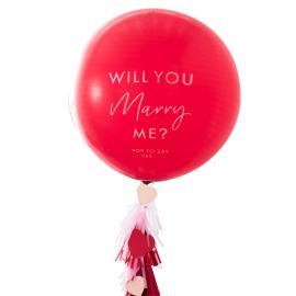 Will You Marry Me Lateksi-ilmapallo