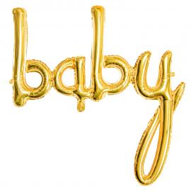 Baby Kulta Folioilmapallo