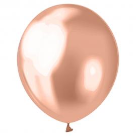 Lateksi-ilmapallot Kromi Ruusukulta Platina