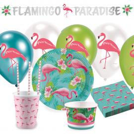 Flamingo Synttäripakkaus Deluxe 8 hengelle