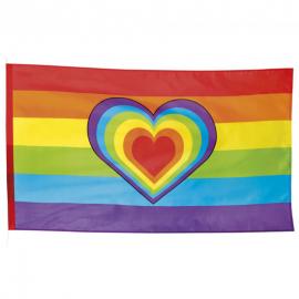 Pride-lippu Sydämellä