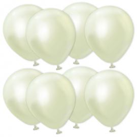 Mini-ilmapallot Kromi Vihreä Kulta 100-pakkaus