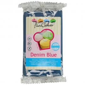 Tummansininen Sugarpaste Denim Blue