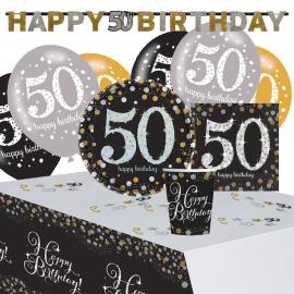 50-vuotisjuhlat Sparkling Celebration Kit 8 hengelle