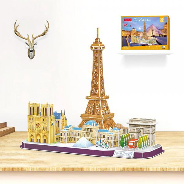 3D-palapeli Cityline Paris
