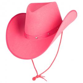 Vaaleanpunainen Cowboyhattu Hienostunut