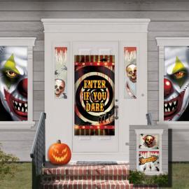 Halloween Ikkuna- ja Seinäkoristeet Killer Clown